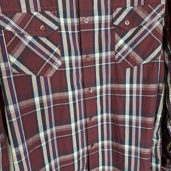 Men’s (2) American Rag long sleeve 100% cotton shirts button down SZ X-LG - Picture 5 of 12